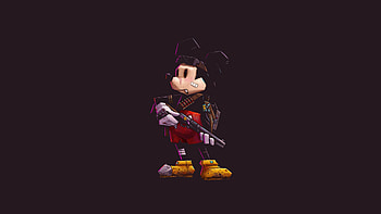 Mickey Mouse Minimalism , mickey-mouse, graphics, cartoons, minimalism, artwork, art, digital-art HD wallpaper