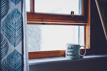 Miscellanea, Miscellaneous, Cup, Window, Inscription, Mug HD wallpaper