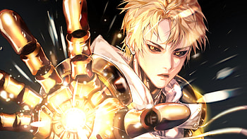Genos - Anime hero, One Punch Man HD wallpaper