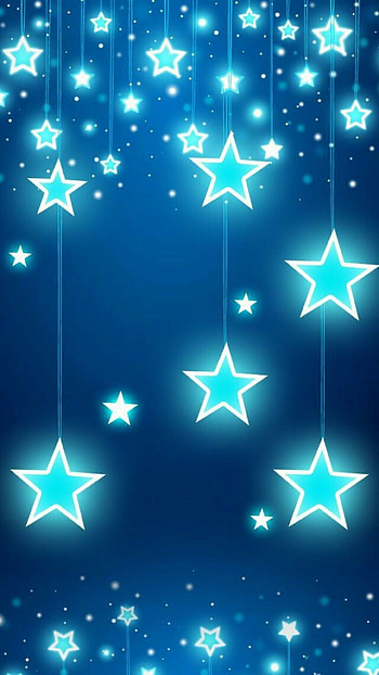 Star Background, Blue Background HD phone wallpaper