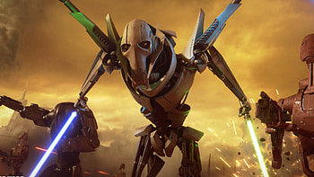 General Grievous, Star Wars Battlefront II, Epic arrival, Mysterious threat HD wallpaper