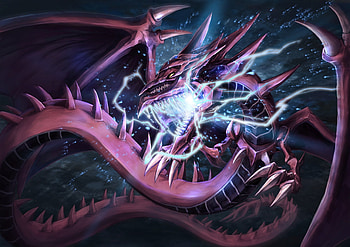 Slifer the Sky Dragon: Epic Yu-Gi-Oh! Anime, Anime, Yu-Gi-Oh!, Slifer the Sky Dragon HD wallpaper