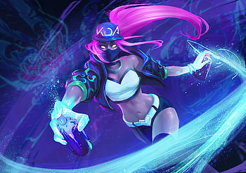 Kda Akali League Of Legends Artwork, akali-league-of-legends, league-of-legends, games, artstation HD wallpaper