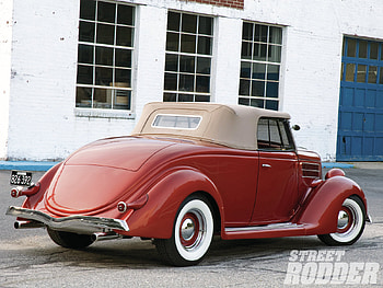 Roadster 36, ford, conv, classic, white walls HD wallpaper