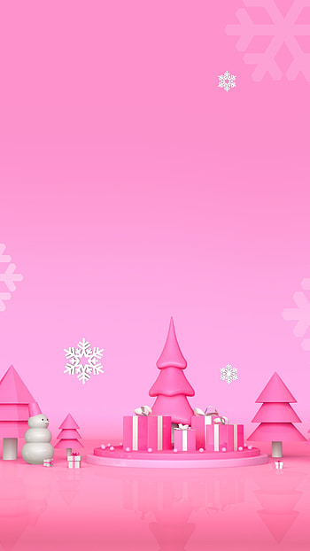 Pink Christmas, Christmas Aesthetic, Aesthetic HD phone wallpaper