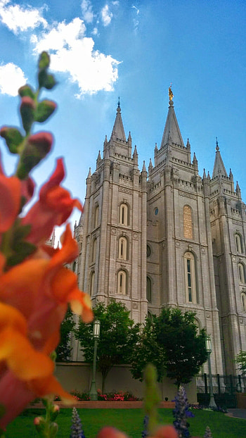 Salt Lake Temple, Temple , Sarah Simpson, Posted by HD phone wallpaper