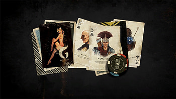 playing cards, video game, Fallout: New Vegas HD wallpaper