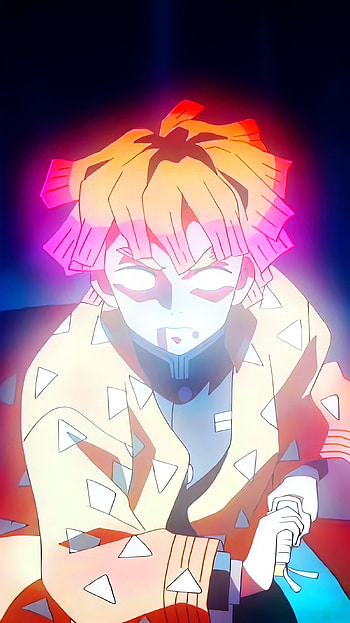 DemonSlayer Zenitsu, slayer, demon, anime HD phone wallpaper