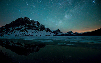 Milky Way Lake, nature, lake HD wallpaper