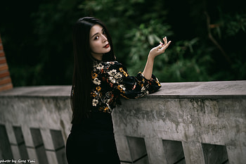 Asian, Woman HD wallpaper