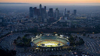Dodger Stadium, Los Angeles HD wallpaper