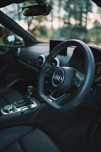 Audi, Cars, Car, Machine, Steering Wheel, Rudder, Salon, Audi S3 HD phone wallpaper