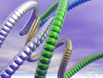 3d color , blue, color, 3d, green, other HD wallpaper