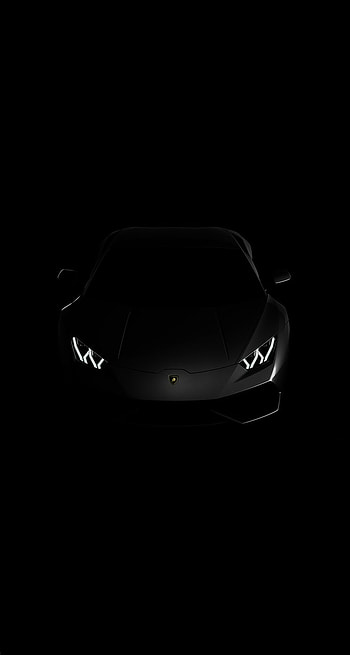about Dark . . Lamborghini , Lamborghini huracan, Black car, Black and White Lamborghini HD phone wallpaper