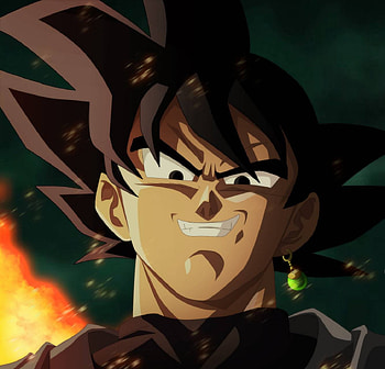 Black goku, Goku Smile HD wallpaper