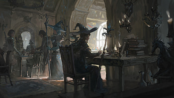 Fantasy Witch: Enchanted Spells and Mystical Shadows, fantasy, witch HD wallpaper