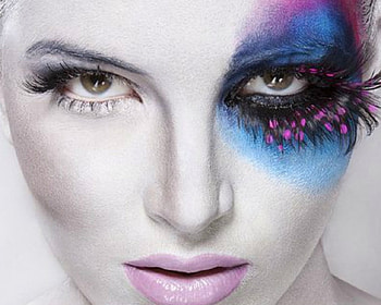 Pretty Face, face, style, make up, woman HD wallpaper