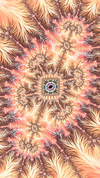 Abstract, fractal HD phone wallpaper