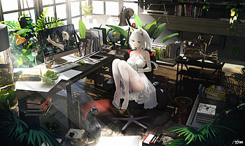 Calcite from the game Arknights, from, Calcite, game Arknights, the HD wallpaper