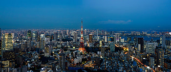 Tokyo Tower, Tokyo cityscape, Japan , Urban scenery HD wallpaper