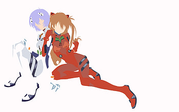 Neon Genesis Evangelion, Anime, Asuka Langley Sohryu, Rei Ayanami, Evangelion HD wallpaper