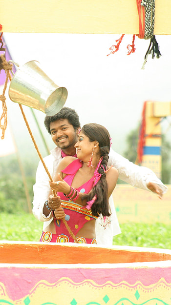 Villu, vijay, nayantara HD phone wallpaper