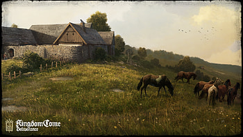 Kingdom Come: Deliverance, Medieval, Video Game, Horse HD wallpaper