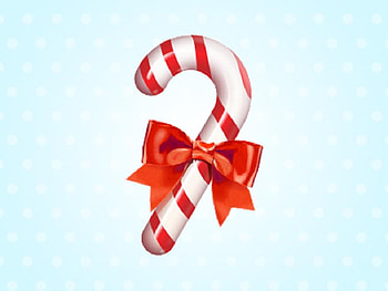 candy cane, decoration, ribbom, chriastmas, cane, red, decor, nice, candy HD wallpaper