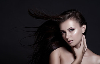 * Delicate beauty *, tenderness, eyes, girl, beauty, delicate, stare, lips, hair, look HD wallpaper