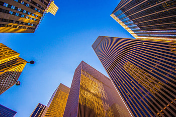 Cities, Architecture, Building, Skyscrapers, Bottom View HD wallpaper