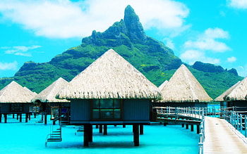 Bora Bora, iPad , Top , Backgrounds HD wallpaper