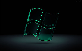 Black Windows 7 , Dark Window HD wallpaper