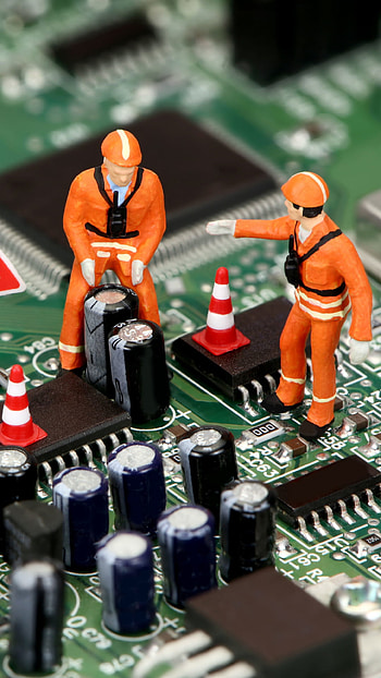 humor, technology, circuit HD phone wallpaper