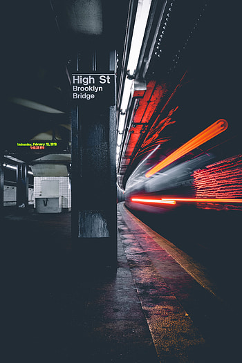 Miscellanea, Miscellaneous, Long-Term Exposure, Underground, Metro, Subway HD phone wallpaper