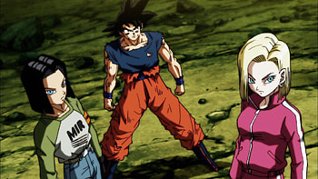Goku, Android 17, Android 18, Trio HD wallpaper
