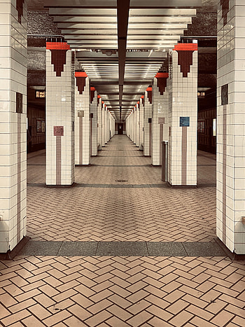Building, Miscellanea, Miscellaneous, Perspective, Prospect, Posts, Pillars, Tile HD phone wallpaper