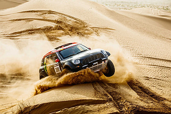 MINI ALL4 Racing, Dakar Rally HD wallpaper