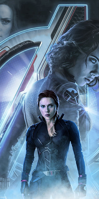 Black Widow, Captivating , Marvel heroine, Intriguing character portrayal HD phone wallpaper