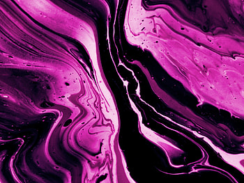 Pink waves, texture, artwork HD wallpaper