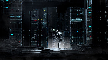 Skull Ghost Cityscape Dark Night, skull, ghost, artist, artwork, dark, digital-art, cityscape, night HD wallpaper