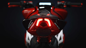 MV Agusta Auto, Brutale 800 RR LH44, Striking tail lights, Dynamic style HD wallpaper