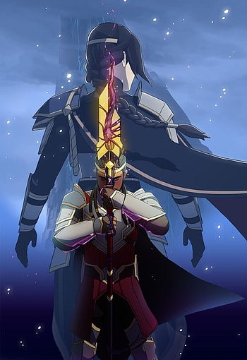 The Dragon Prince, Dragon-themed ideas, Prince's adventure, Striking artworks HD phone wallpaper