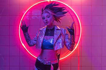 Lol Kda Cosplay , kda, league-of-legends, cosplay, games, shirogane-sama HD wallpaper