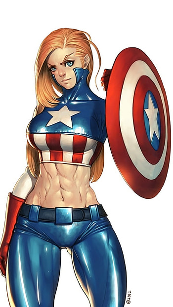 Comic, Captain America HD phone wallpaper