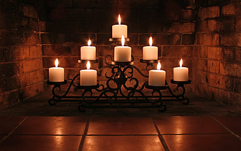 Background, Candles HD wallpaper