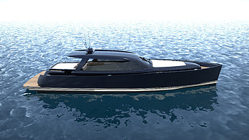 Contest 52MC T-top, Motorboat HD wallpaper