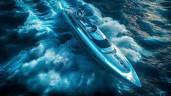 yacht, sea, storm HD wallpaper