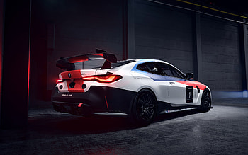 2023, BMW M4 GT4, exterior, rear view, BMW M4 racing, BMW M4 tuning, German sports cars, BMW HD wallpaper