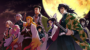 Demon Slayer Sun Walk HD wallpaper