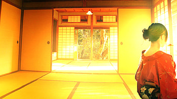 Waiting in the Sunshine, sunshine, girl, alone, japan HD wallpaper